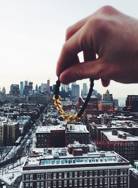 欧美男女钛钢硅胶拼接手链