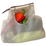 Сумка для хранения для домашнего использования для фруктов и овощей, сетчатая сумка с имбирем, подвесной органайзер, простой и элегантный дизайн