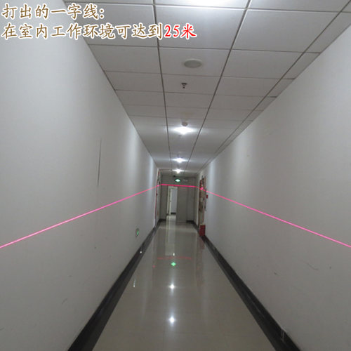 638nm300mw高亮25米红光一字线激光器石材木工裁床十字镭射定位灯 - 图2