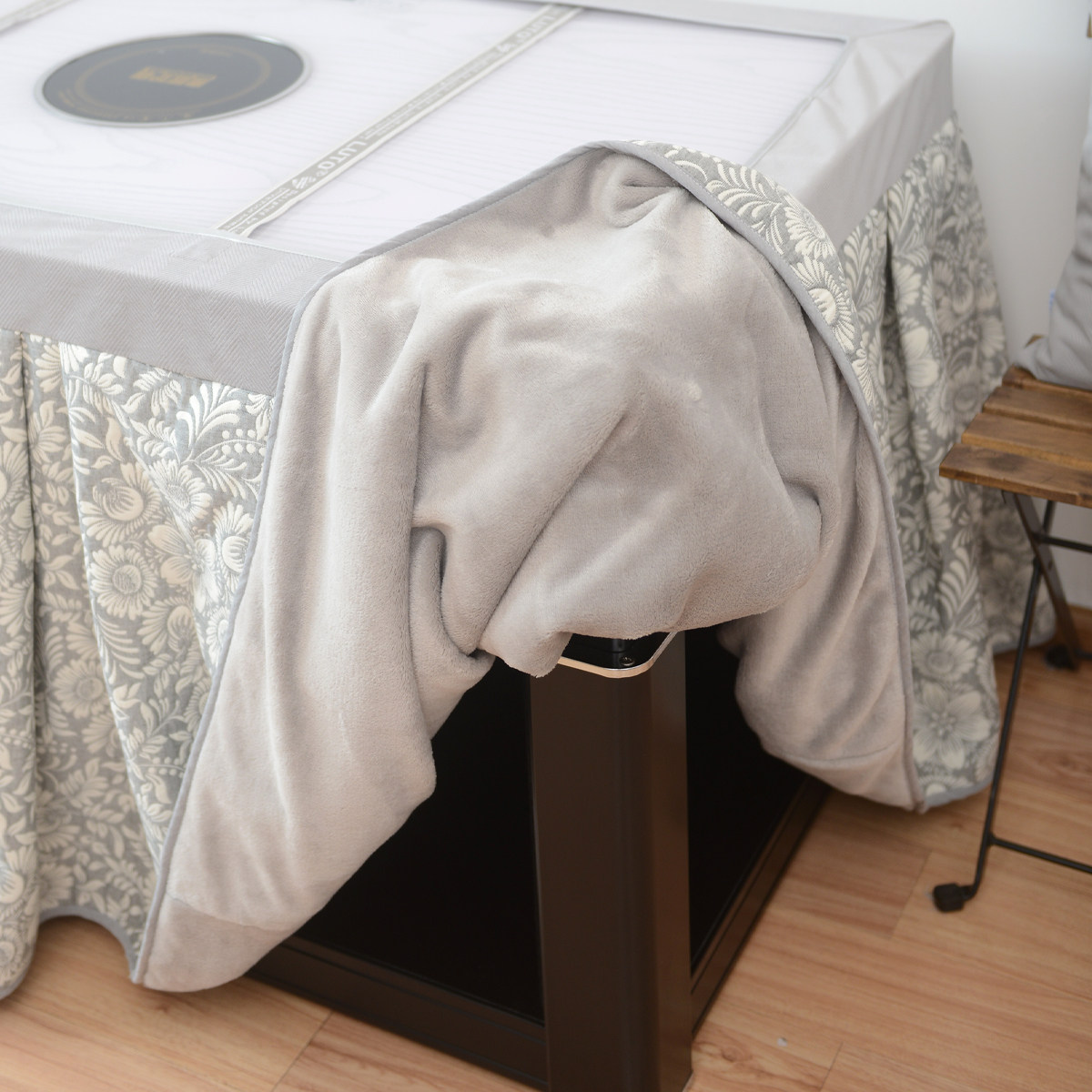 新款提花加绒电炉罩烤火罩套电取暖桌长方形正方形茶几麻将机定做,淘宝优惠券,粉丝福利购,淘宝优惠卷