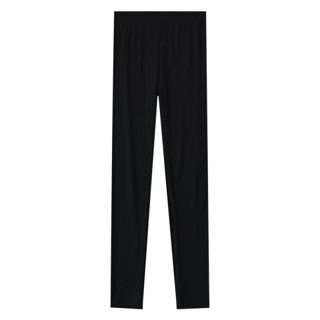 Modal leggings ແມ່ຍິງໃສ່ນອກຂອງພາກຮຽນ spring ແລະດູໃບໄມ້ລົ່ນບາງຂະຫນາດໃຫຍ່ elastic tight skirt ສີດໍາໂຍຜະລິດເກົ້າໄຕມາດດູໃບໄມ້ລົ່ນ pants