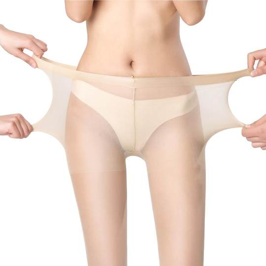 丝袜女夏季薄款肉色光腿神器自然裸感夏天超薄菠萝袜防勾丝不掉档