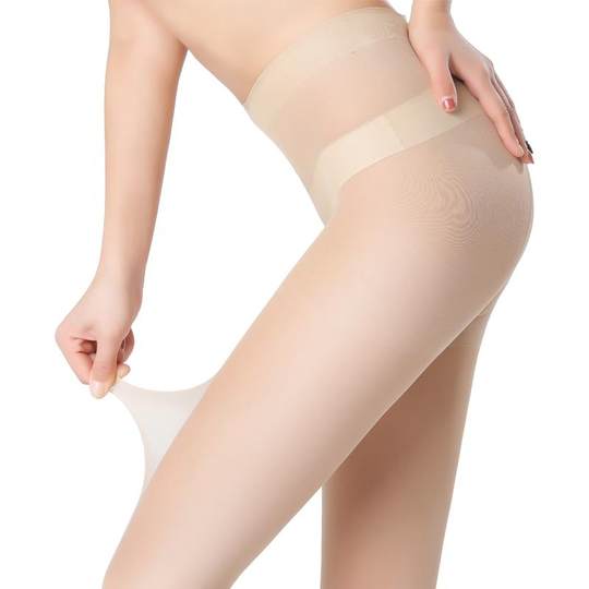 丝袜女夏季薄款肉色光腿神器自然裸感夏天超薄菠萝袜防勾丝不掉档