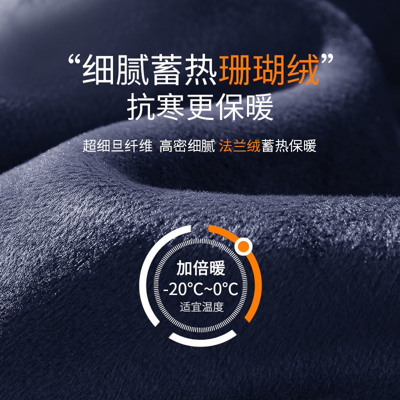保暖睡衣男款珊瑚绒冬季加厚加绒2025年新款男士法兰绒家居服套装,淘宝优惠券,粉丝福利购,淘宝优惠卷