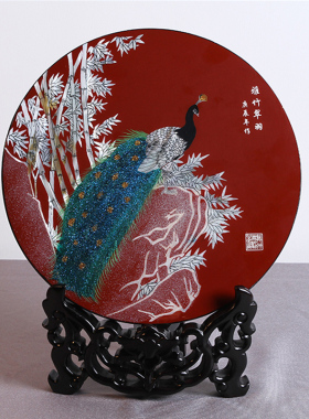 摆件结婚礼品扬州漆器厂