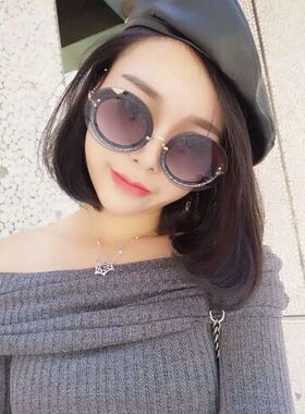 墨镜ins防晒太阳眼镜刘嘉玲同款