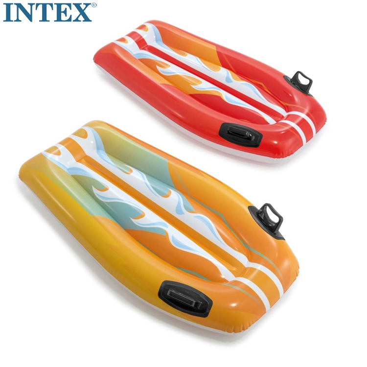原裝正品INTEX騎士浮排 兒童浮床 衝浪板 泳校踢板 打水板浮板
