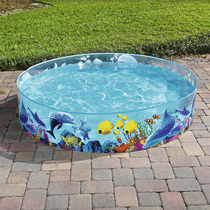 Original Clothing Bestway Family Swimming Pool Round Hard Glue Childrens Play Pool Raise Fish Pool Free