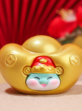 【普陀山官方】十二生肖元宝摆件