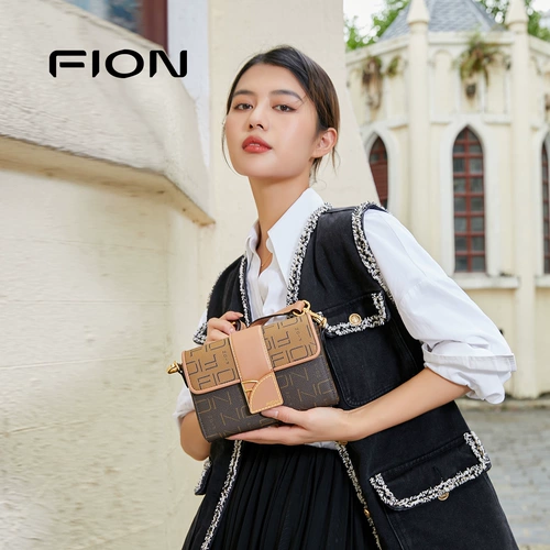 Fion/菲安妮 Ретро сумка на одно плечо, сумка для телефона