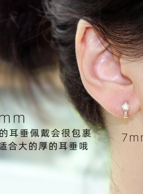 镶水钻港风金色耳环女小圈圈百搭