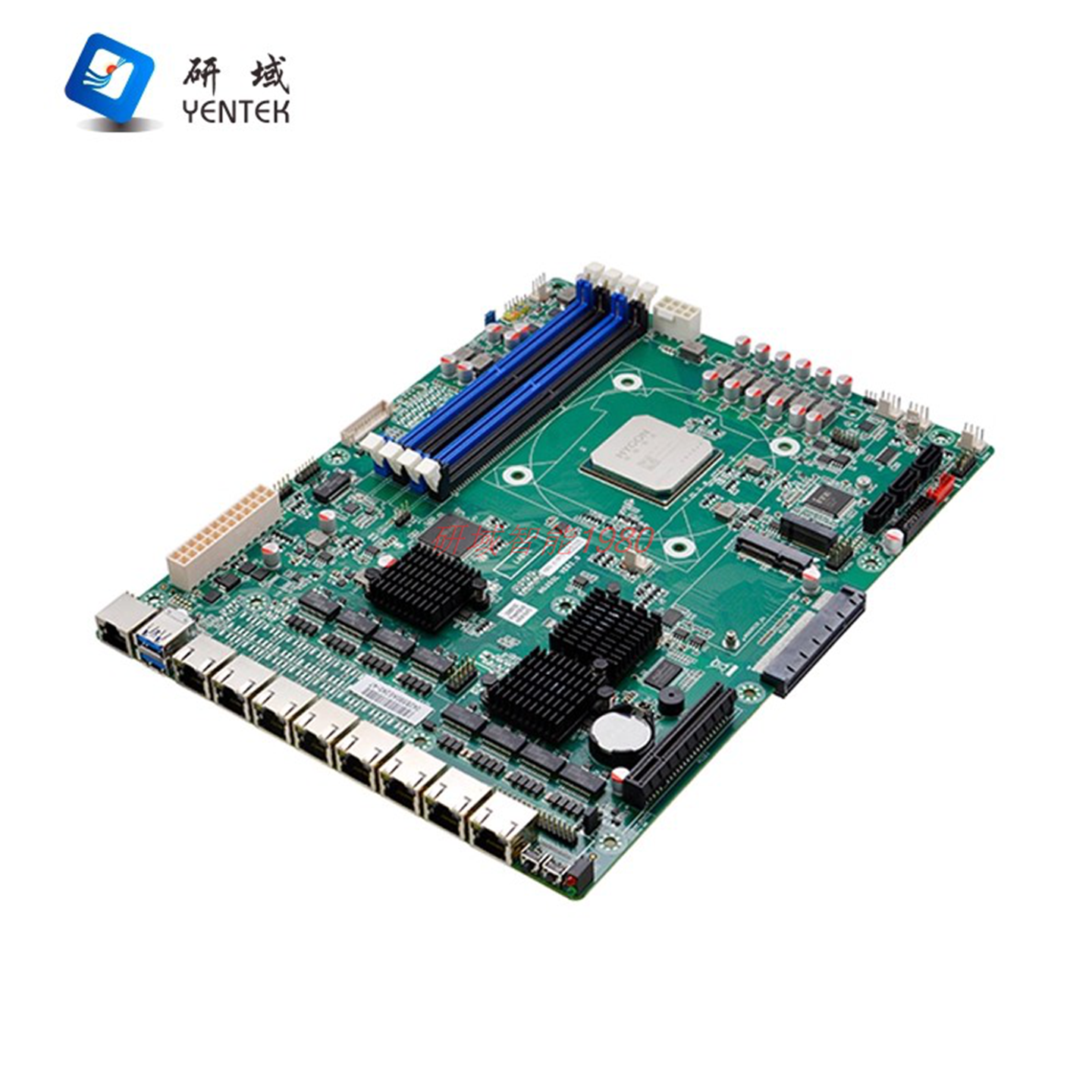 研域HG35SL国产海光3350麒麟统信软路由工控主板8网口BMC远程管理 - 图3