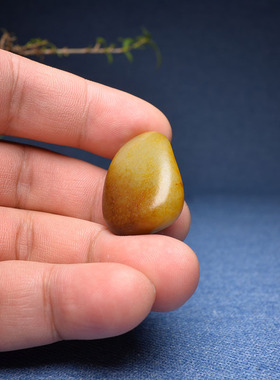 黑皮白玉原籽原石玩料手链籽吊坠