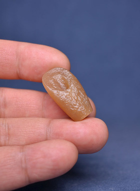 且末金山糖玉随形桶珠勒子配珠