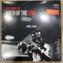 Spot jazz famous disc MILES DAVIS BIRTH OF THE COOL COLD JAZZ BLACK GLUE RECORD 2LP