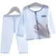 Baby underwear set pure cotton summer air conditioning suit