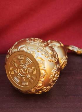 龙虎山黄铜招财摆件客厅办公室