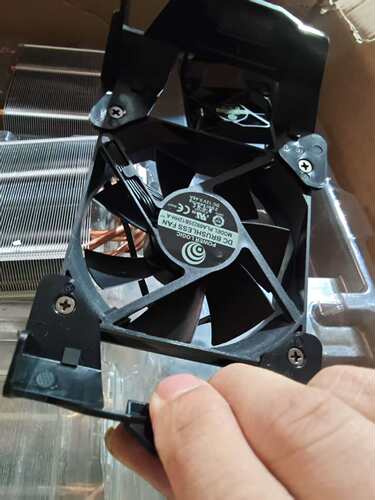 微星原装 intel 11代12代13代14代酷睿散热器四线温控8mm铜管 - 图3