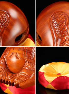 台湾工艺木鱼法器实木敲打