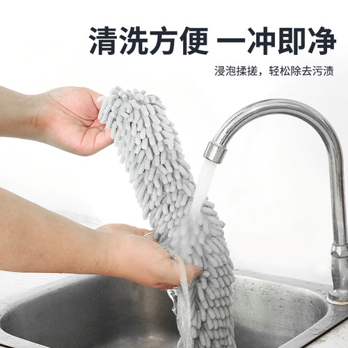 鸡毛掸子床底清扫神器雪尼尔除尘家用可伸缩弯曲汽车扫灰清洁工具 - 图2