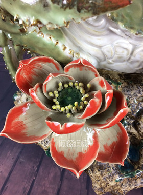 步步高螃蟹公仔别墅会所佛山陶瓷