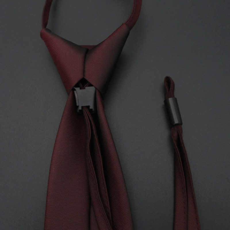 KJ免打领带男正装商务学生潮黑色蓝色懒人拉链式酒红色新郎结婚,淘宝优惠券,粉丝福利购,淘宝优惠卷