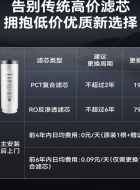 立升大通量母婴直饮净水器去水垢