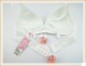 Yilanfen pure cotton girls underwear B cup no rims development period student girl bra white bra 881408