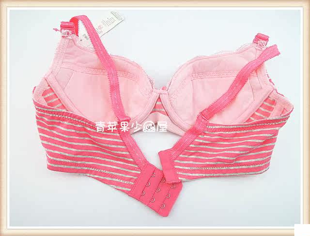 Yilanfen striped lace girls underwear 2 pieces