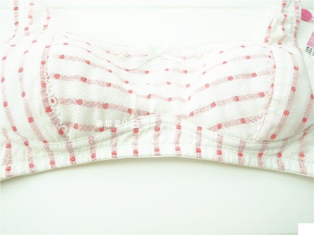 Yilanfen pure cotton light color girls bra 2 pieces