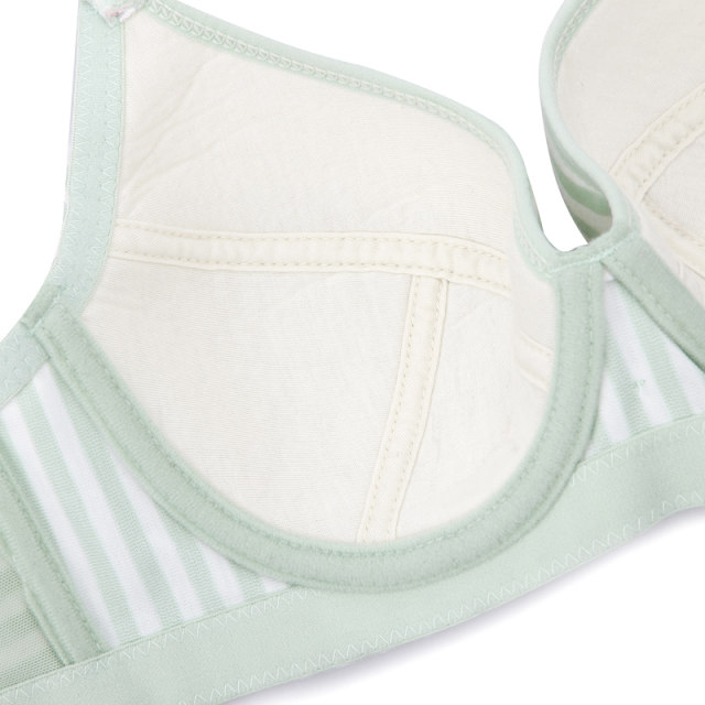 Soft steel ring high school students' cotton plus size girls' underwear