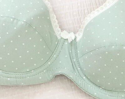 Cotton wide shoulder strap plump plus size 95c girls bra