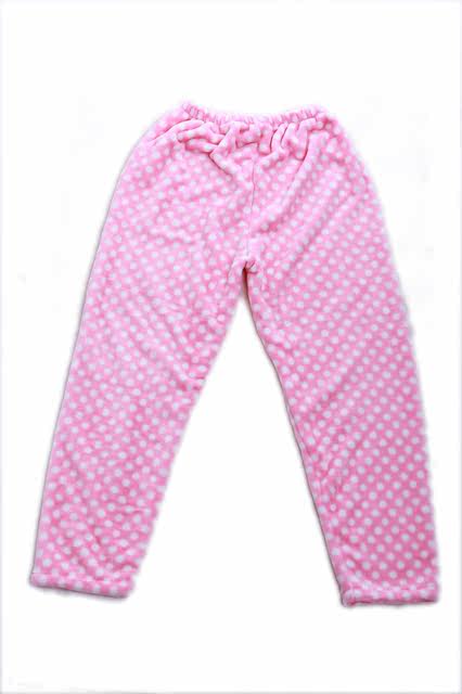 Lounge wear large lapel coral velvet women's pajamas