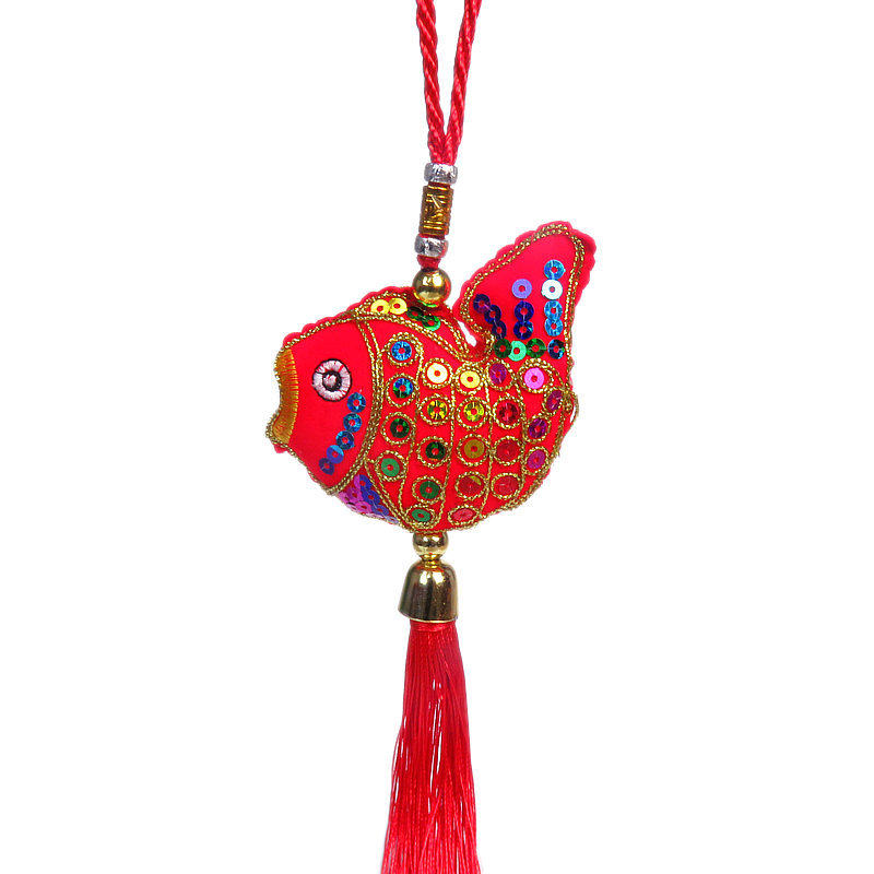 马年春节装饰喜庆节庆用品挂饰热卖刺绣亮片虎头福袋香包香囊挂件,淘宝优惠券,粉丝福利购,淘宝优惠卷