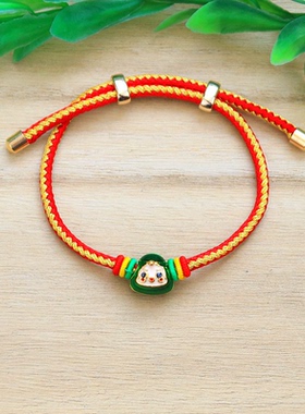 端午节情侣编织五彩绳手链