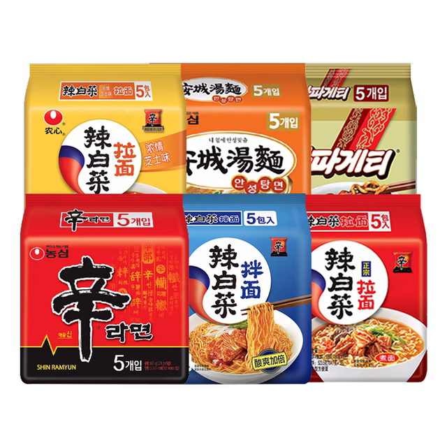 Korean Nongshim Shin Ramen Topa Cheese Cream Noodles
