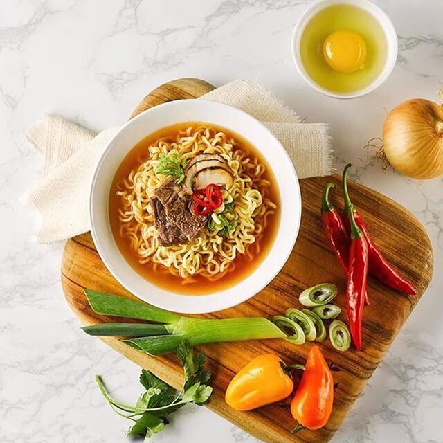 Korean imported Nongshim Shin ramen Anseong soup noodles instant noodles