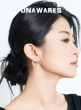 法式复古镂空耳环女小众设计感