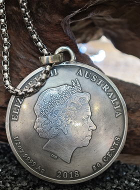 生肖狗银币照片记忆盒子