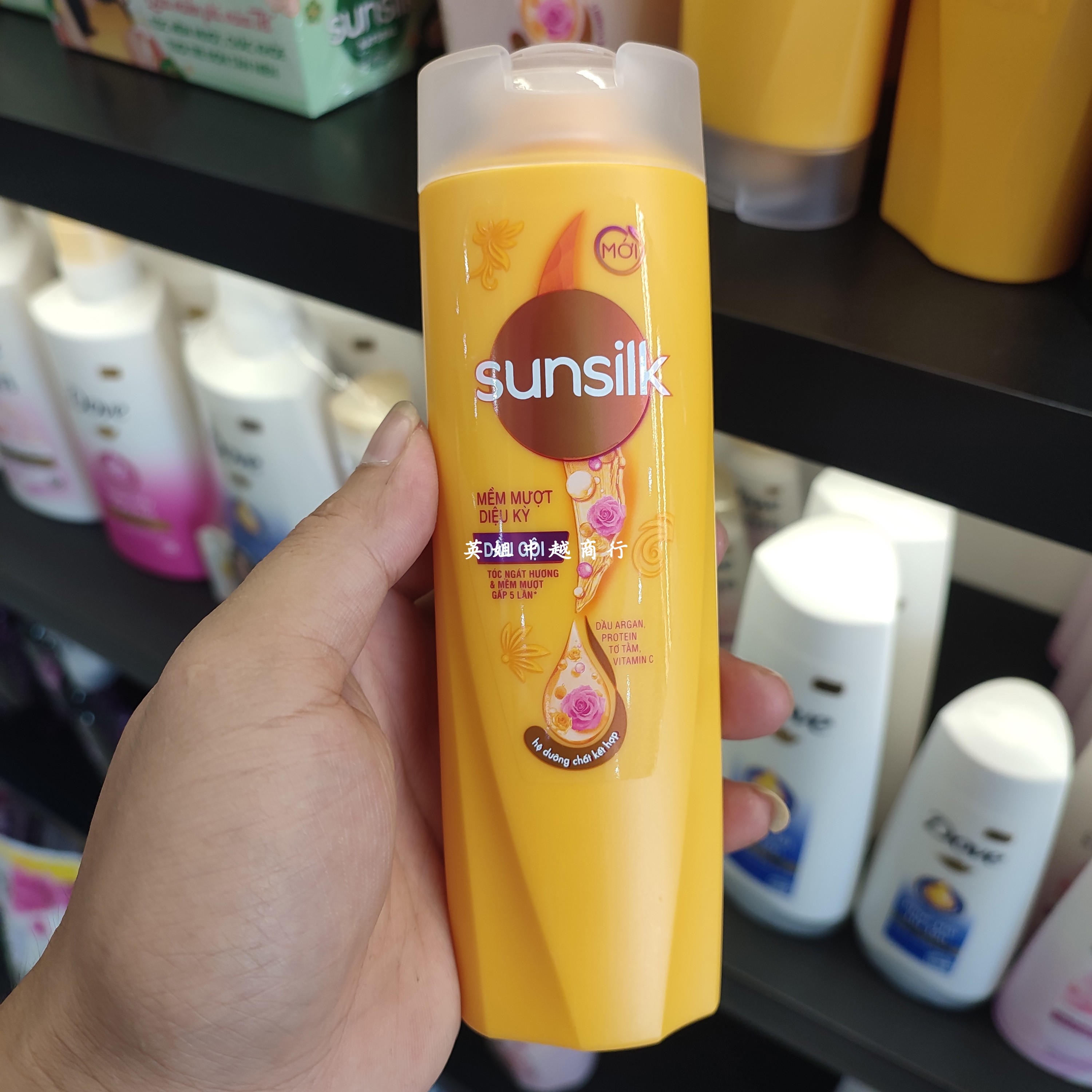 越南正品sunsilk洗发水洗发水露320g 洗头水 - 图0