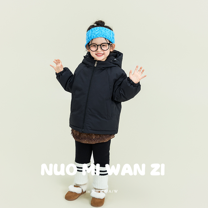 糯米丸子儿童打底裤2025年冬款韩版百搭裤腿拼接条纹打底裤 - 图3