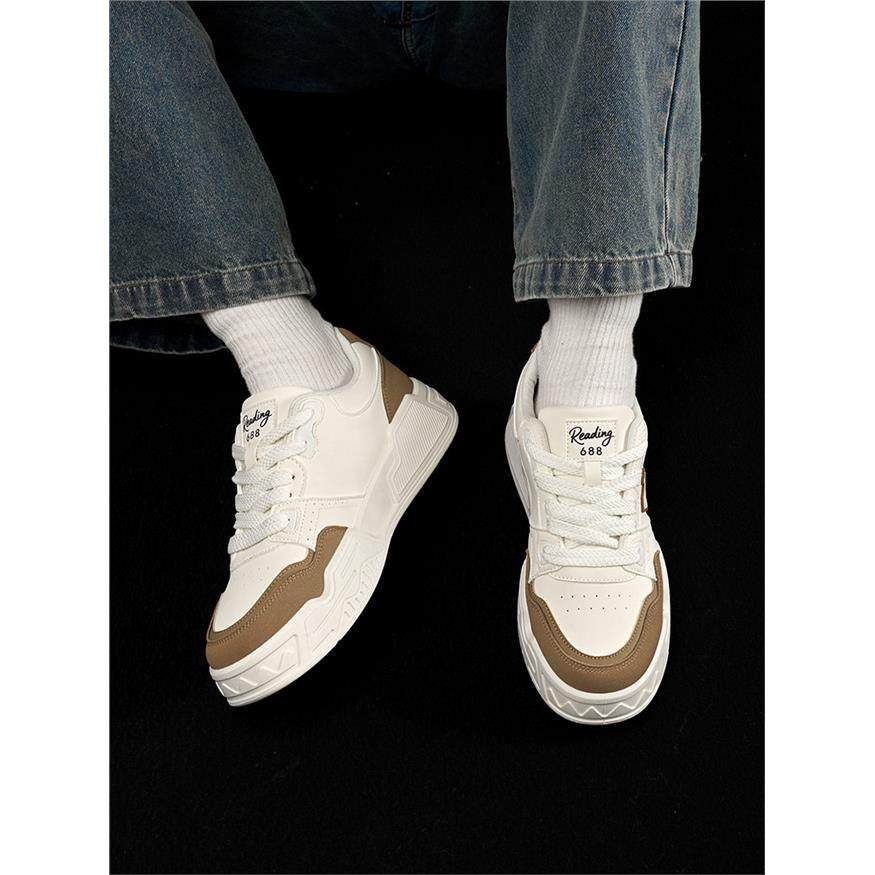 新百伦小麦色板鞋男鞋子休闲厚底冬季2025新款男士运动鞋,淘宝优惠券,粉丝福利购,淘宝优惠卷