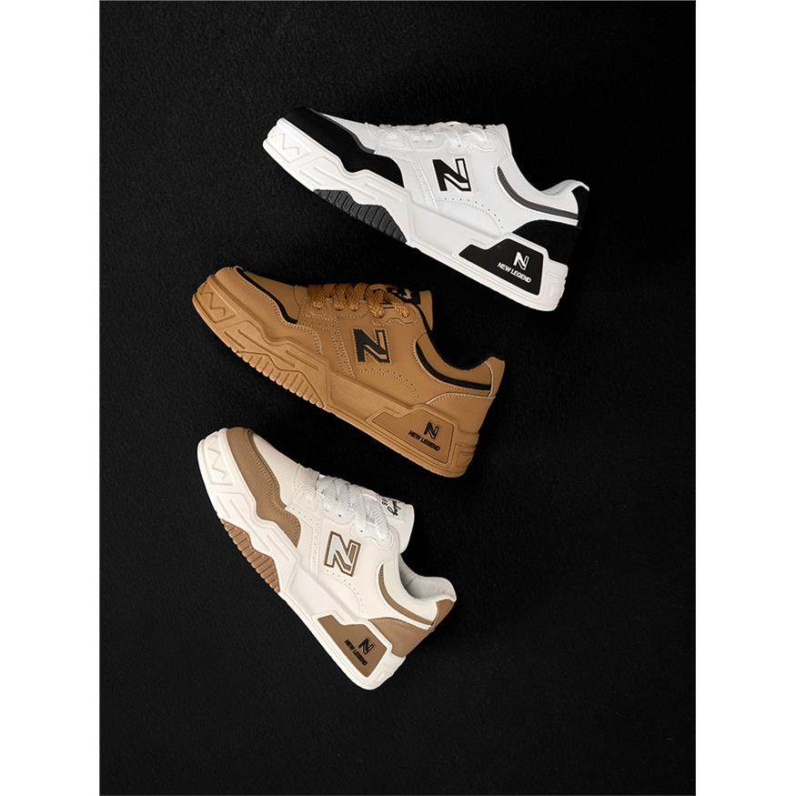 新百伦小麦色板鞋男鞋子休闲厚底冬季2025新款男士运动鞋,淘宝优惠券,粉丝福利购,淘宝优惠卷