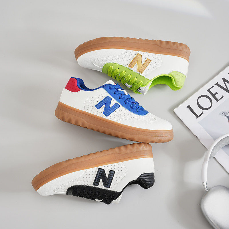 新百伦2026秋冬新款厚底百搭时尚休闲鞋轻便耐磨饼干板鞋情侣款,淘宝优惠券,粉丝福利购,淘宝优惠卷