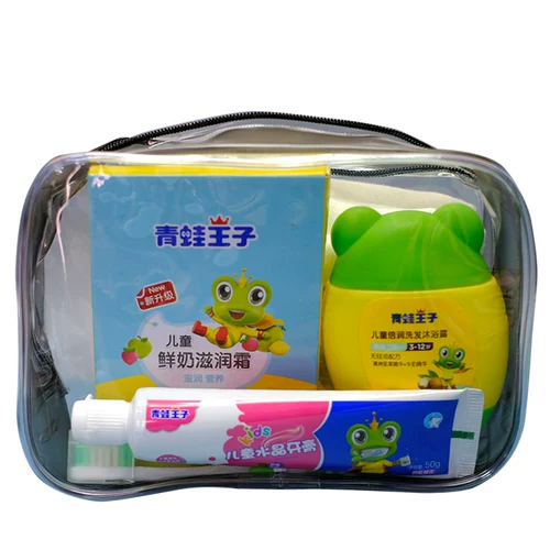 Детский портативный комплект для путешествий, шампунь, пробник