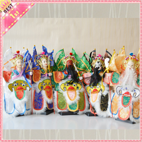 漳州布袋戏木偶娃娃关羽张飞赵云三国人物可动人掌上玩具中国特色,淘宝优惠券,粉丝福利购,淘宝优惠卷