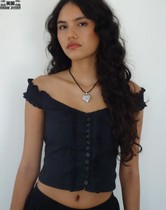 Motel Rocks Womens Clothing UK Direct Mail UO New Products Alderidge Tight and Shoulder Vest