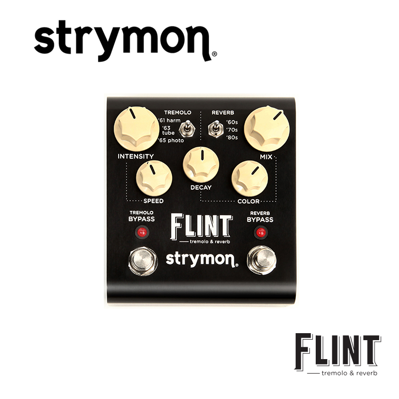 美产Strymon Flint V2 二代颤音混响单块二合一电吉他摇滚效果器 - 图1