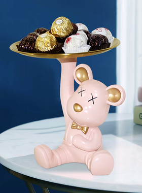 新款暴力熊钥匙收纳摆件装饰品