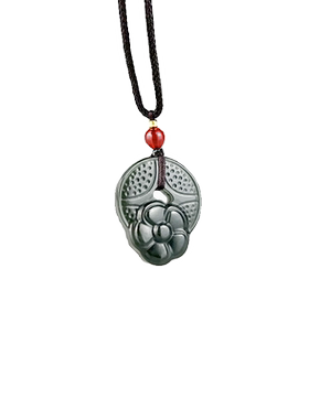 小花+铜钱=有钱花，正品和田玉